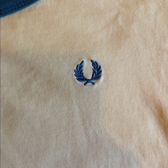 Fred Perry Women’s Ringer Tee size 10 - Picture 3 of 6